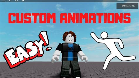 how to add custom animations in roblox